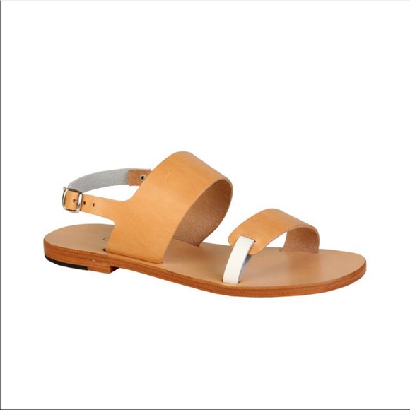 Hebe Tan Sandals - Picture 1 of 6